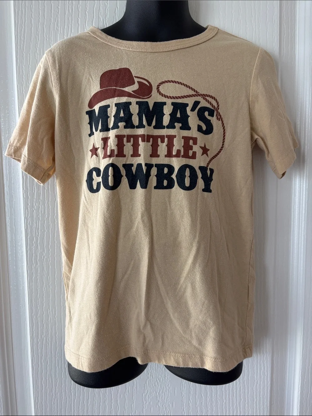 The Children's Place Tan 'Mama's Little Cowboy' Graphic Tee